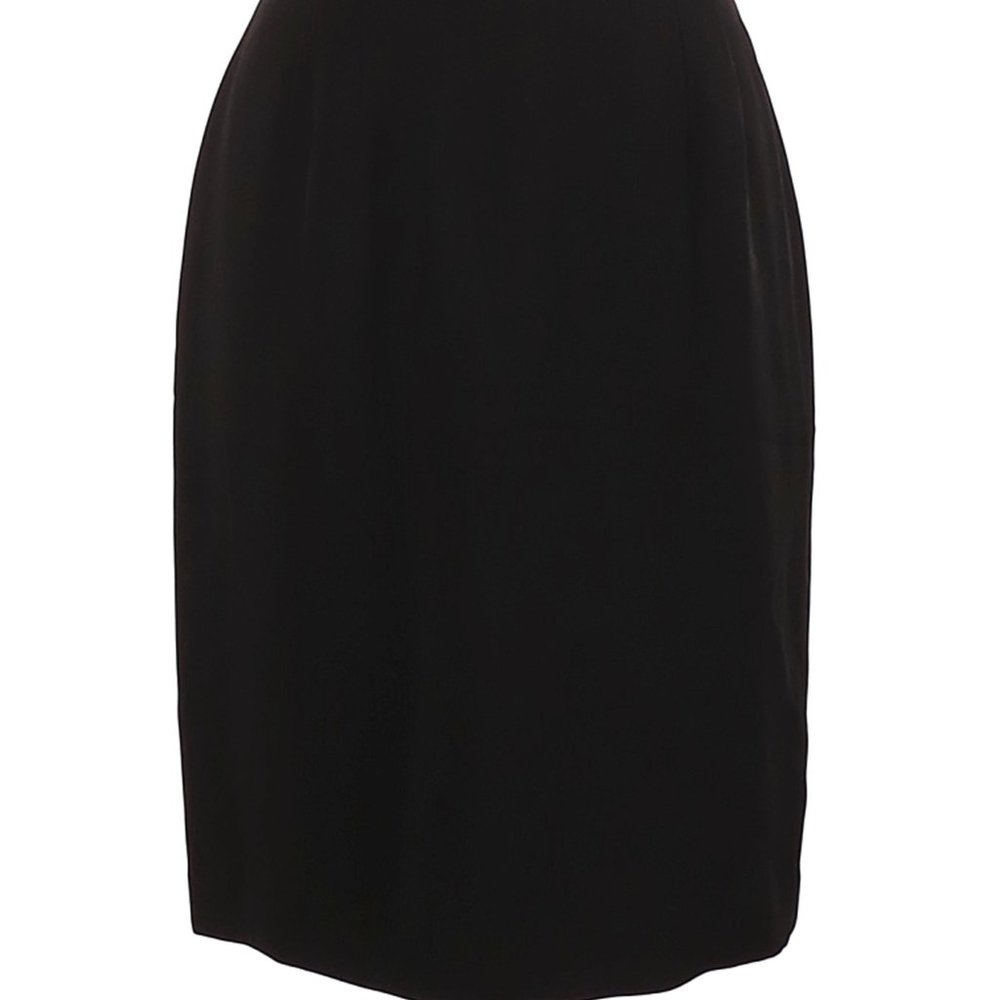 Jacqueline Ferrar Size 6 Black Wool skirt